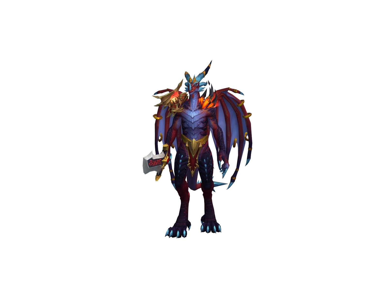 Neofarian 3D character render