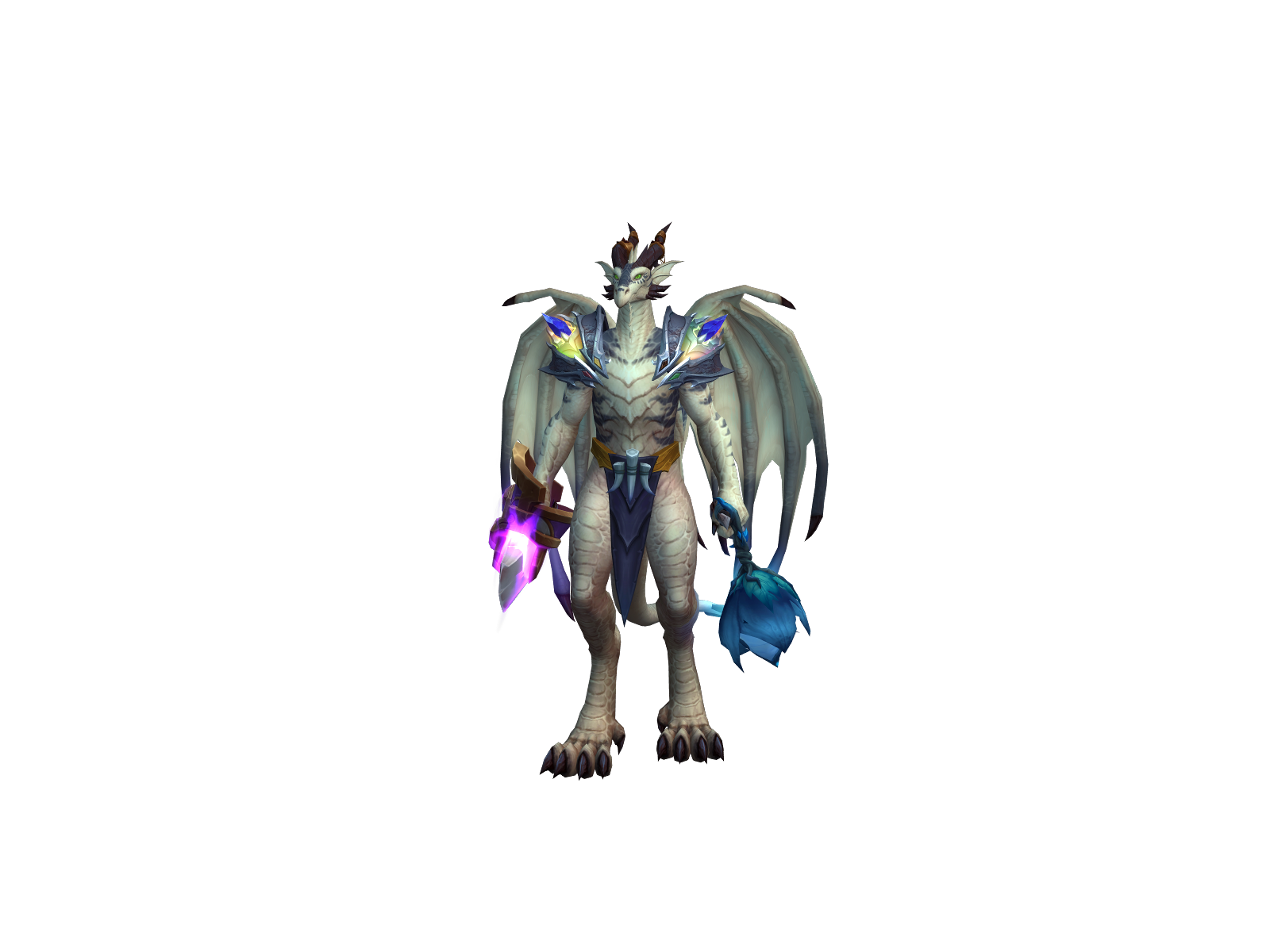 Drakö 3D character render