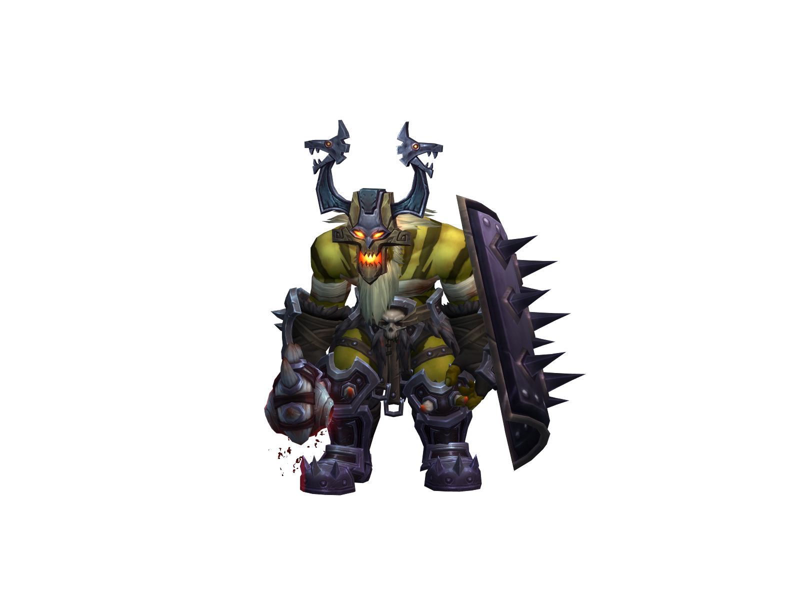 Itchybawls 3D character render