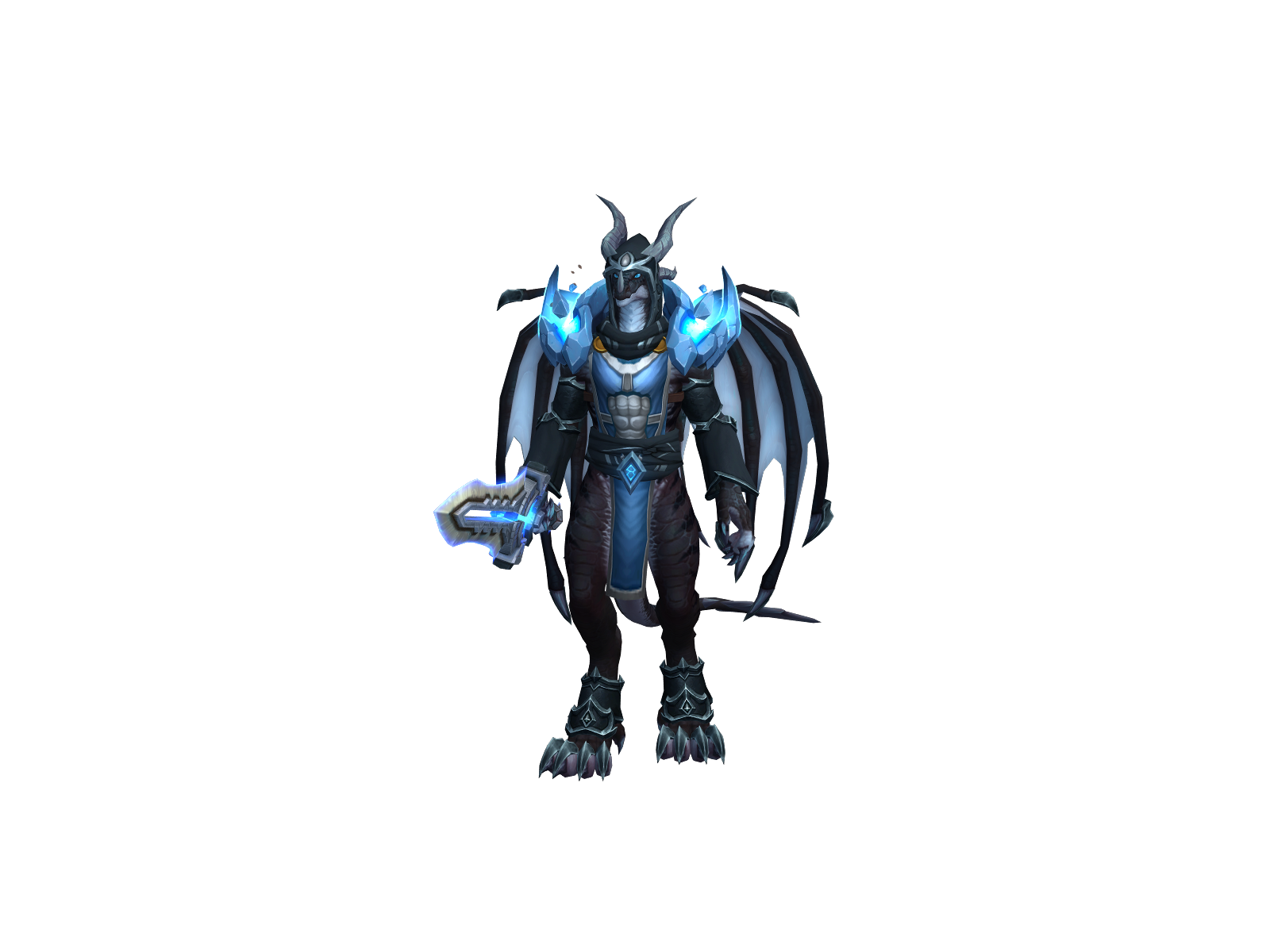 Cold 3D character render