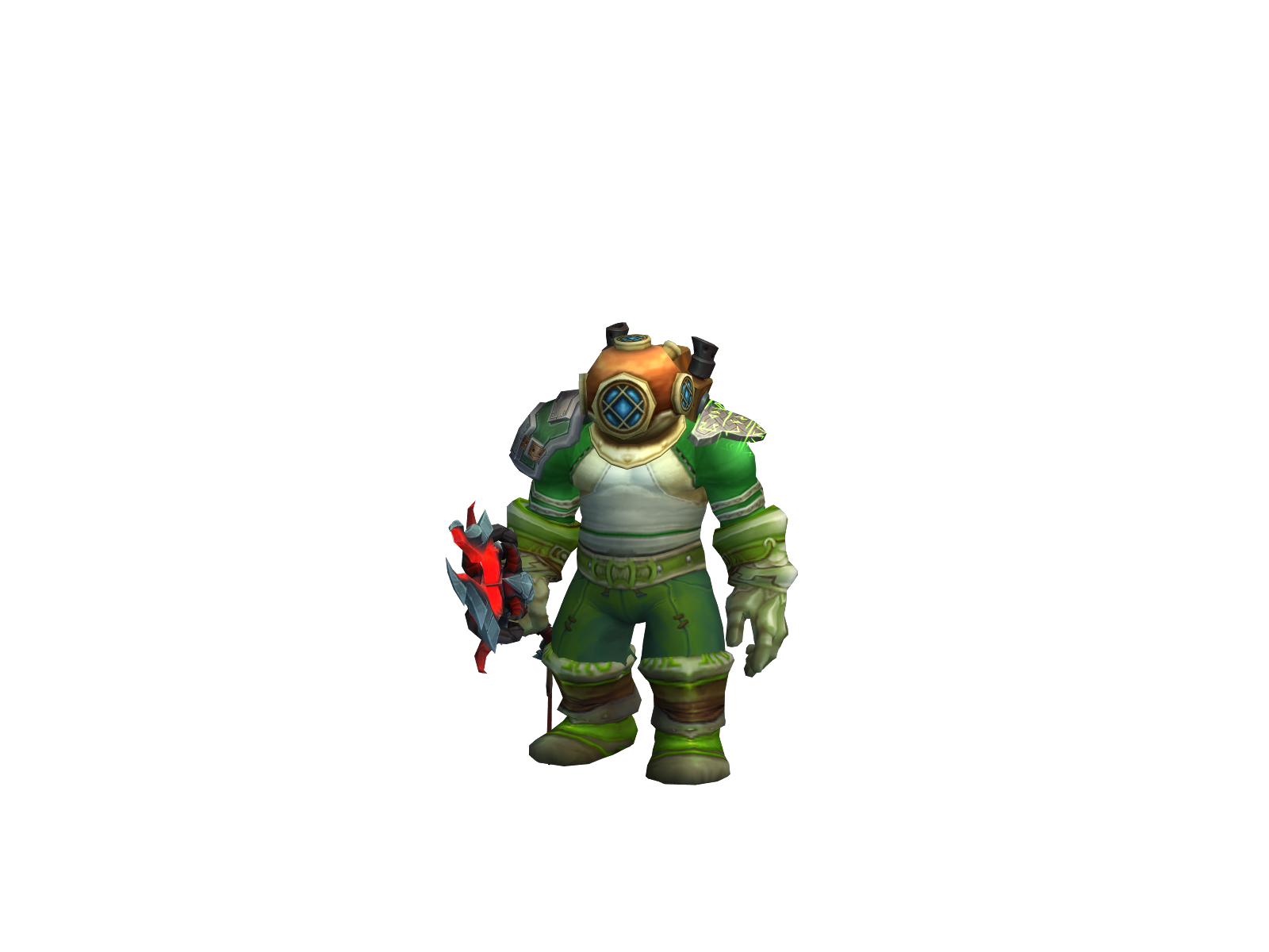 Snorty 3D character render