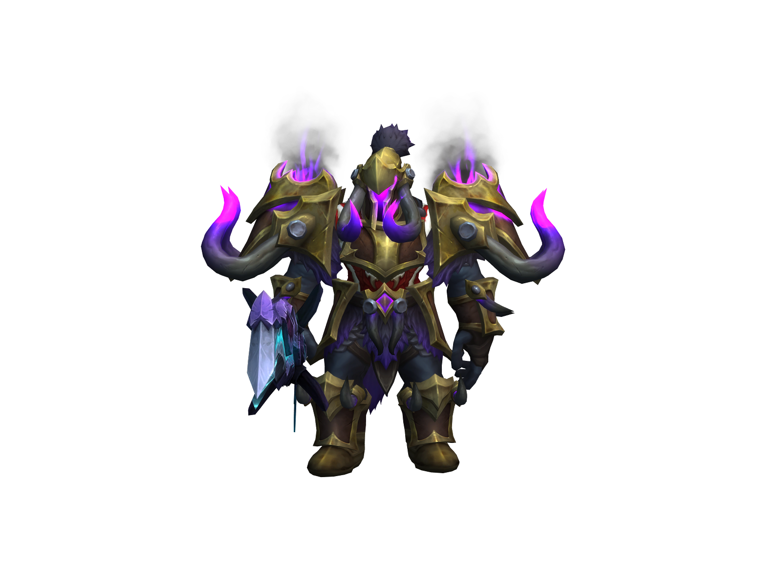Borojó 3D character render