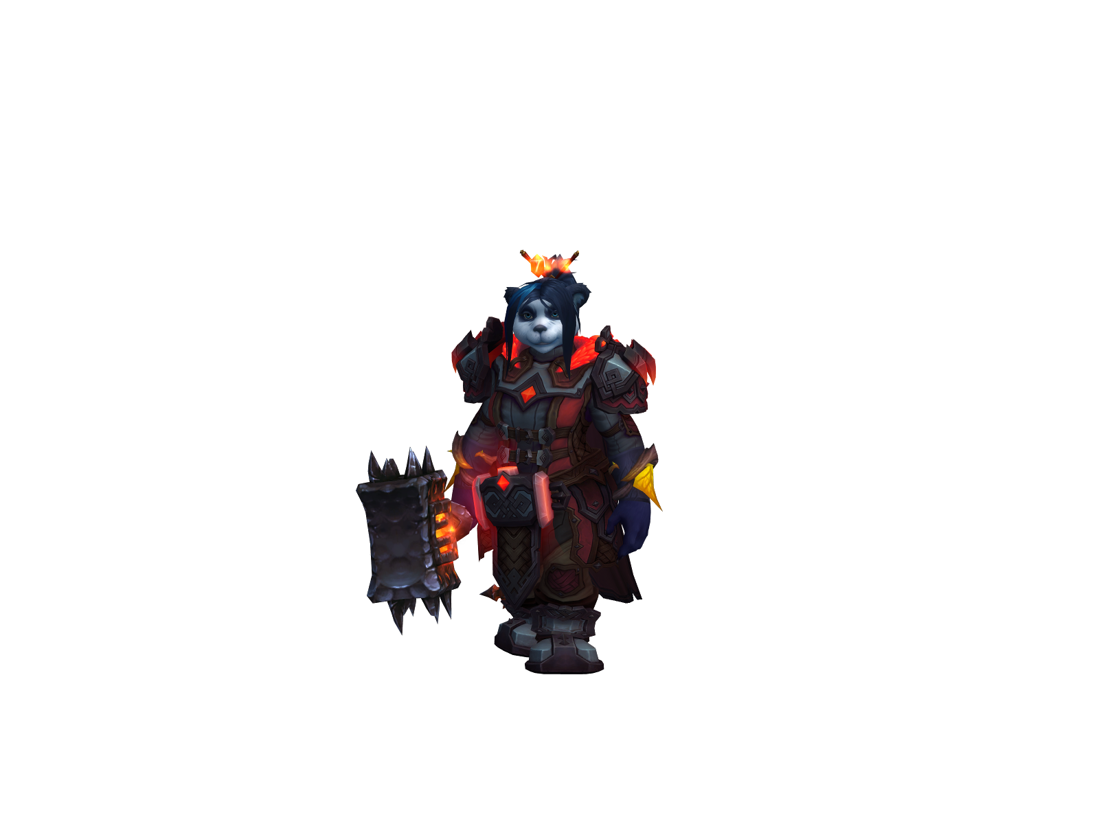 Svadhisthana 3D character render