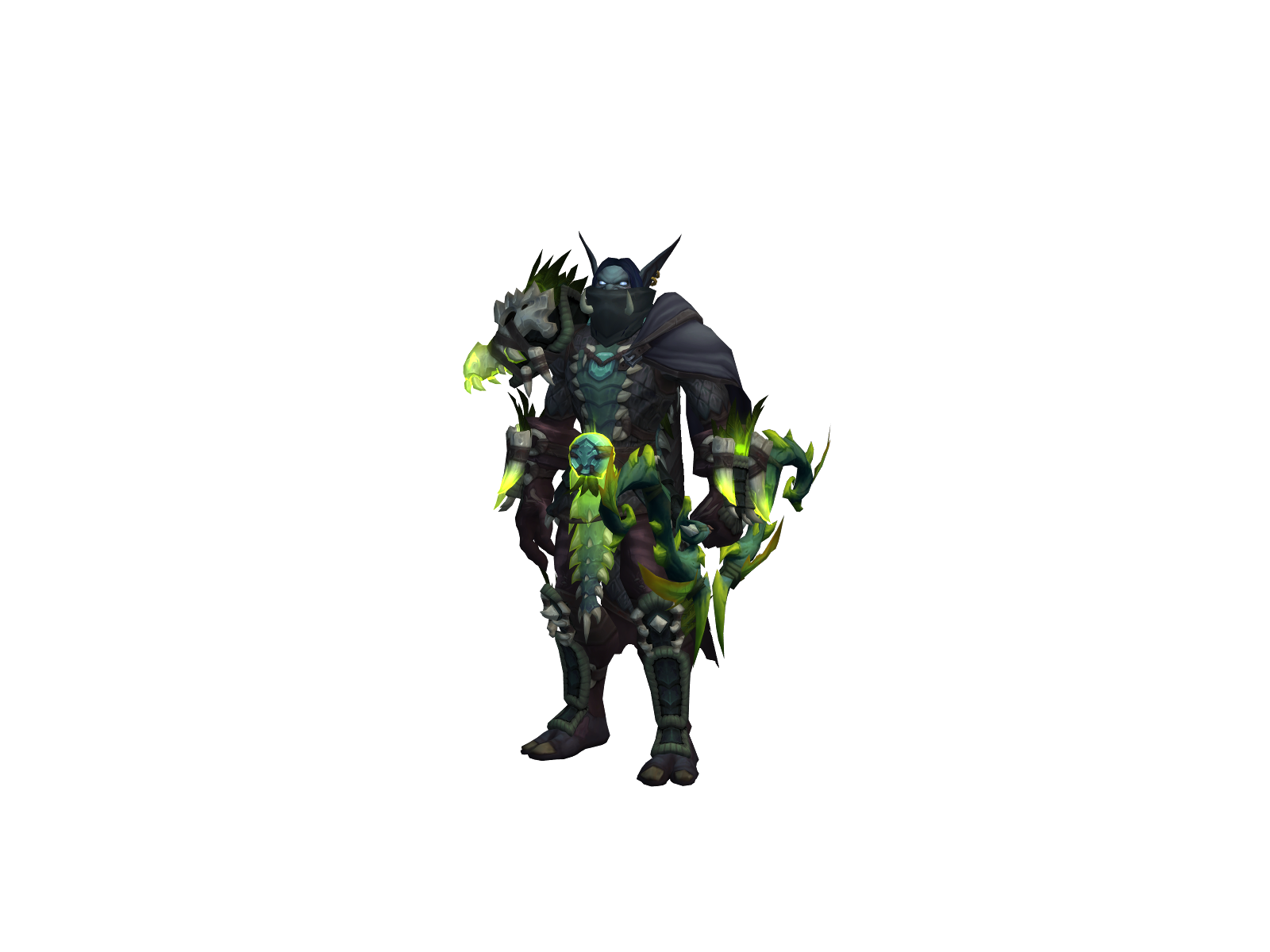 Virek 3D character render