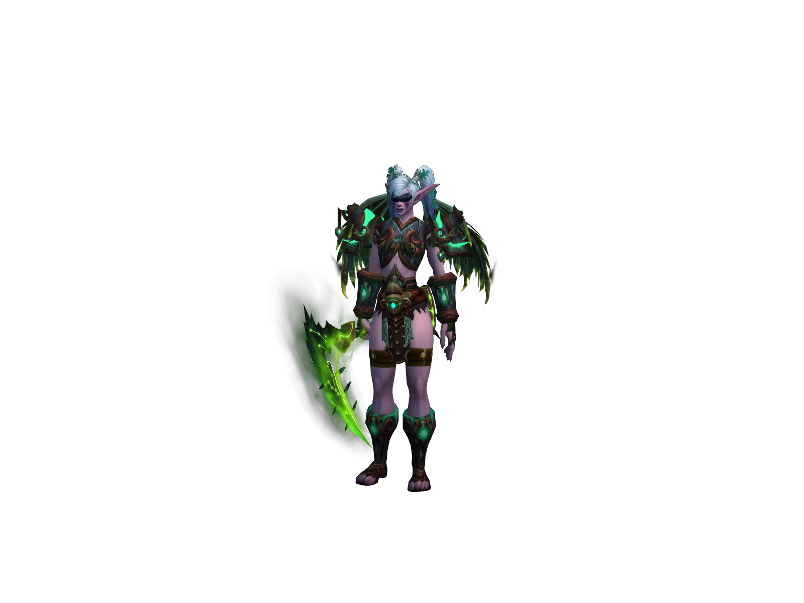 Prohibited 3D character render