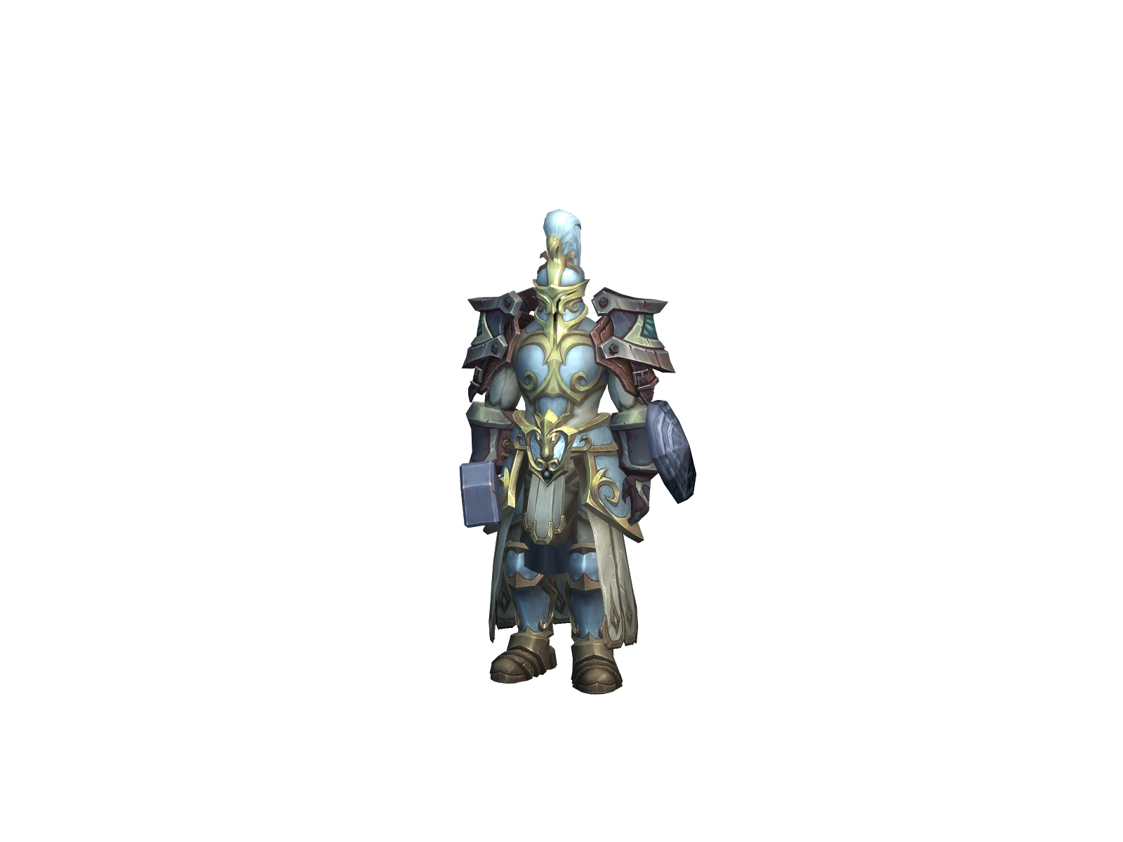 Thebert 3D character render