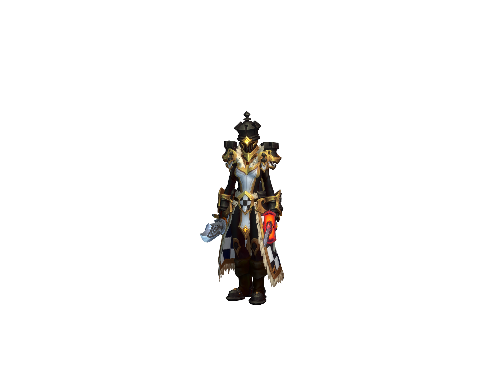 Bluedarkzon 3D character render