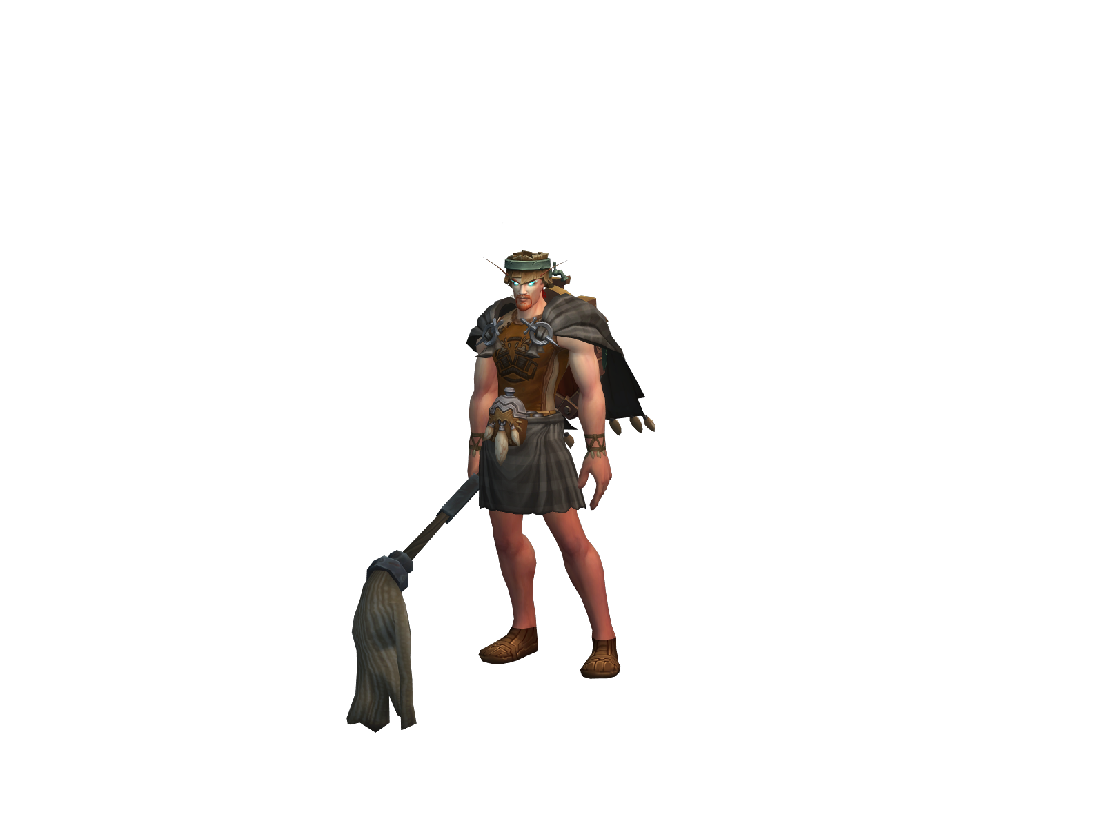 Necronut 3D character render