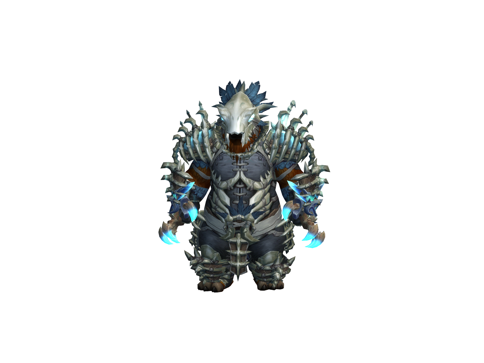 Sketchblade 3D character render