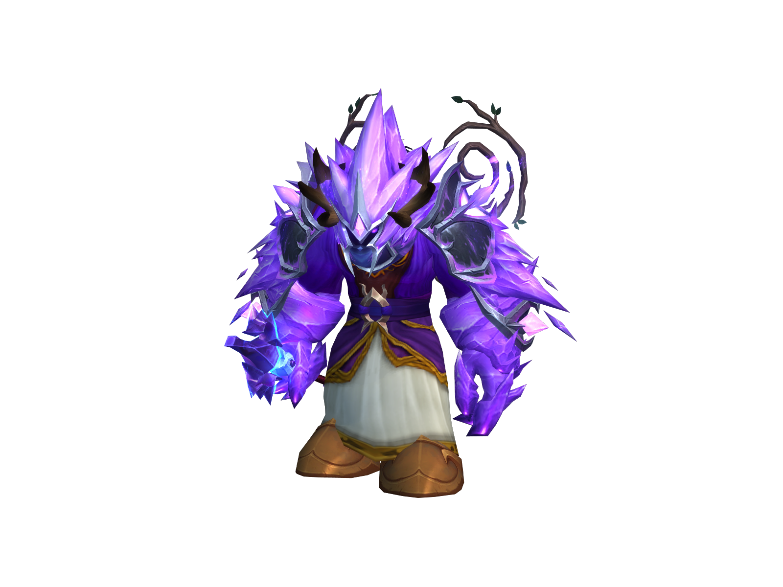 Weening 3D character render