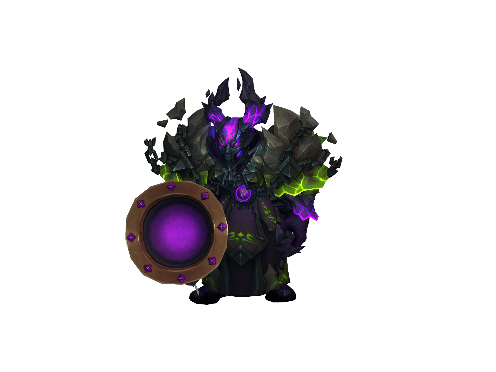 Ojarlock 3D character render