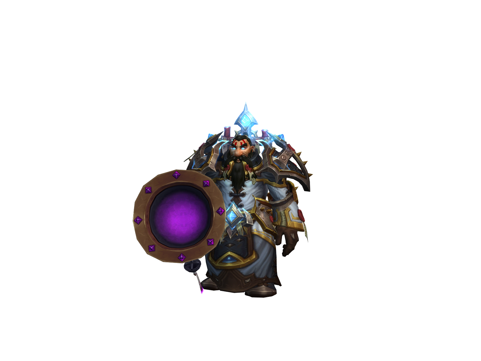Purpleratty 3D character render
