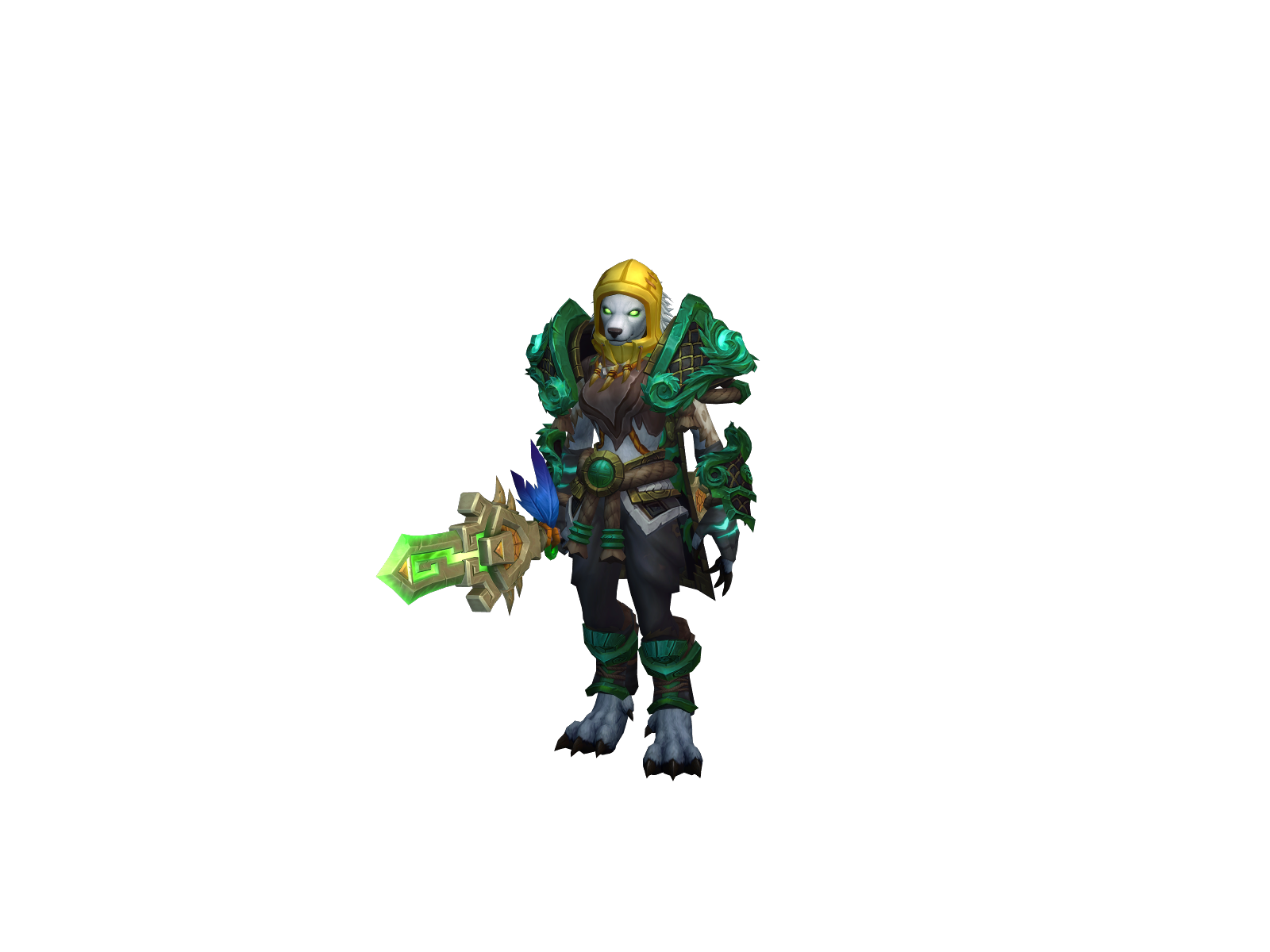 Cruít 3D character render