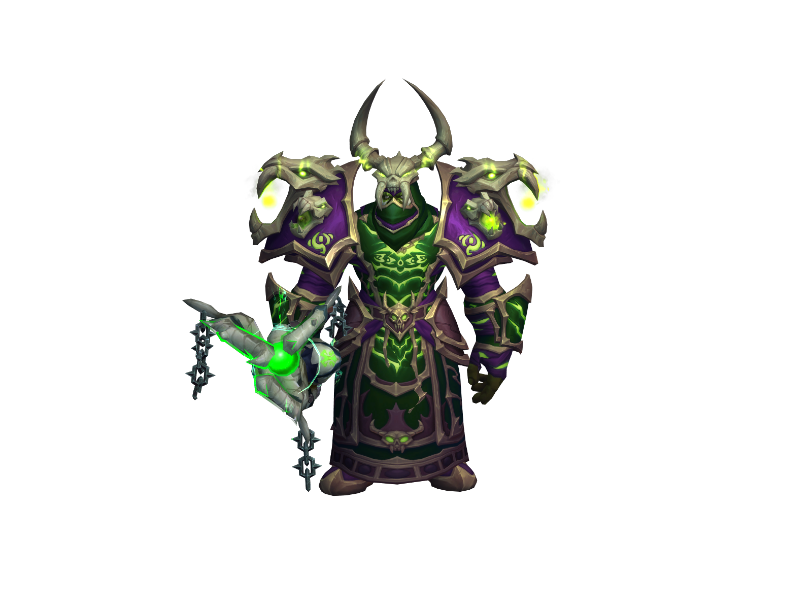 Guldanu 3D character render