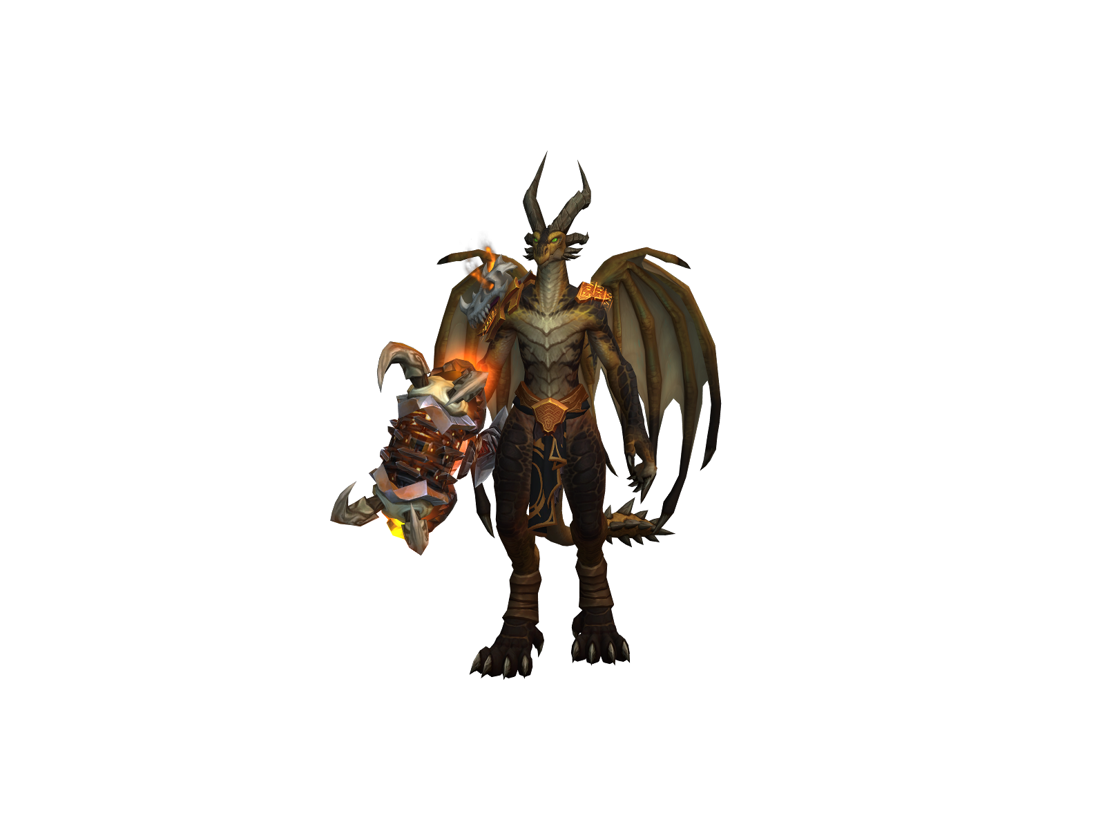 Emberwoöd 3D character render