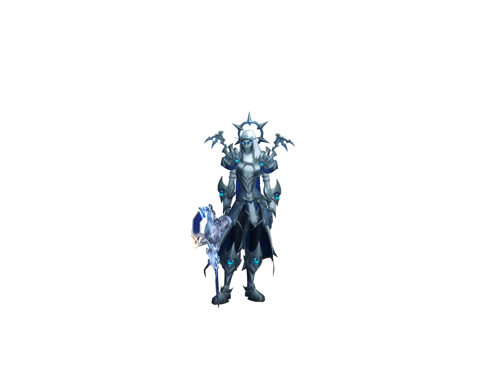 Atèmlos 3D character render