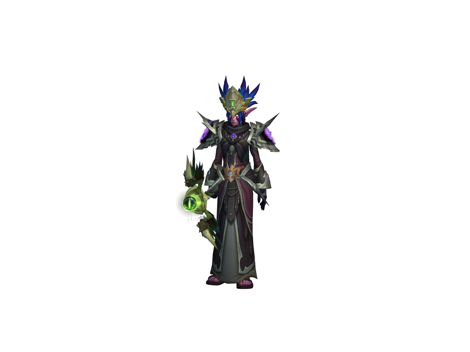 Drldasmoted 3D character render