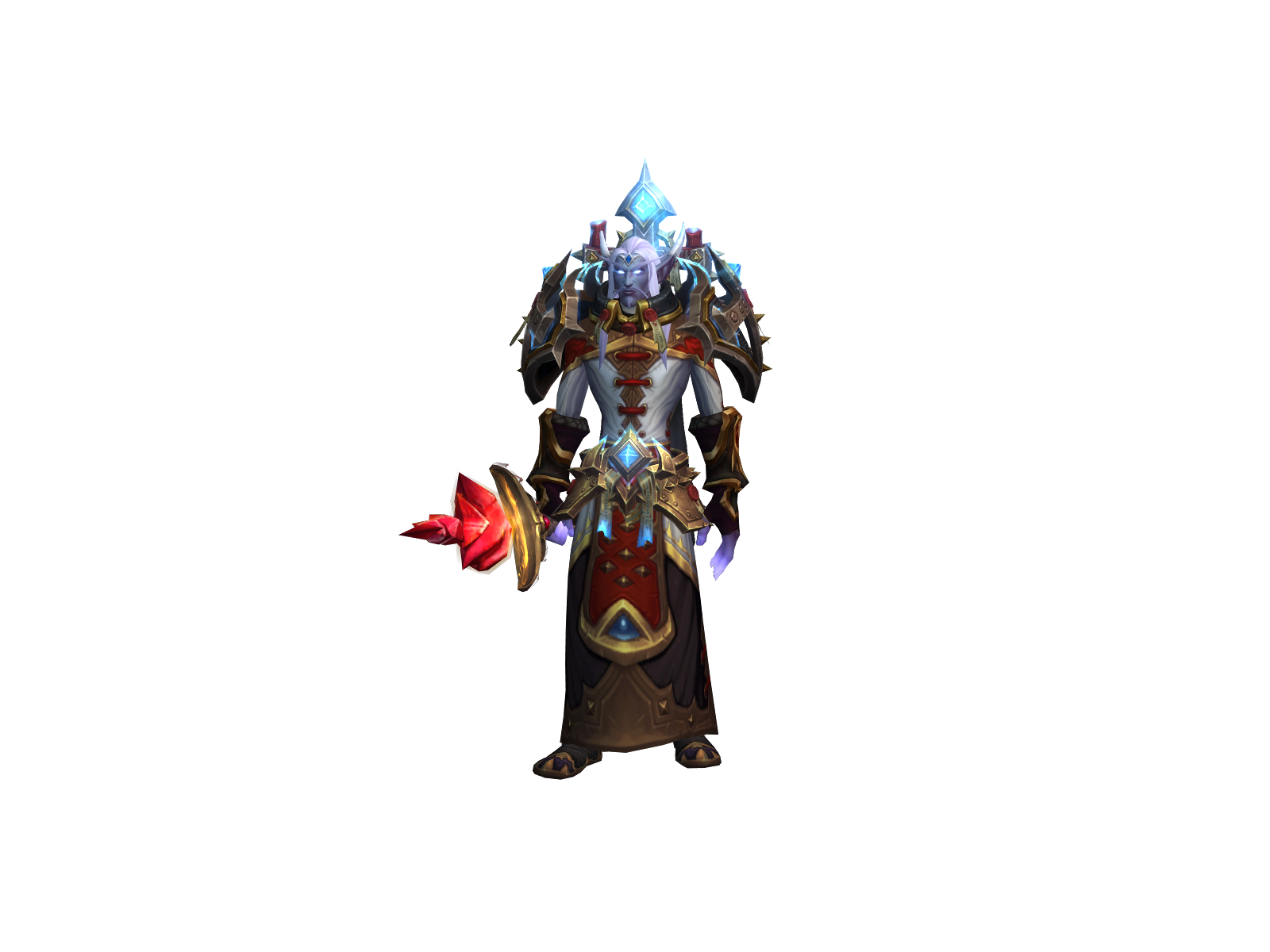 Malthurion 3D character render