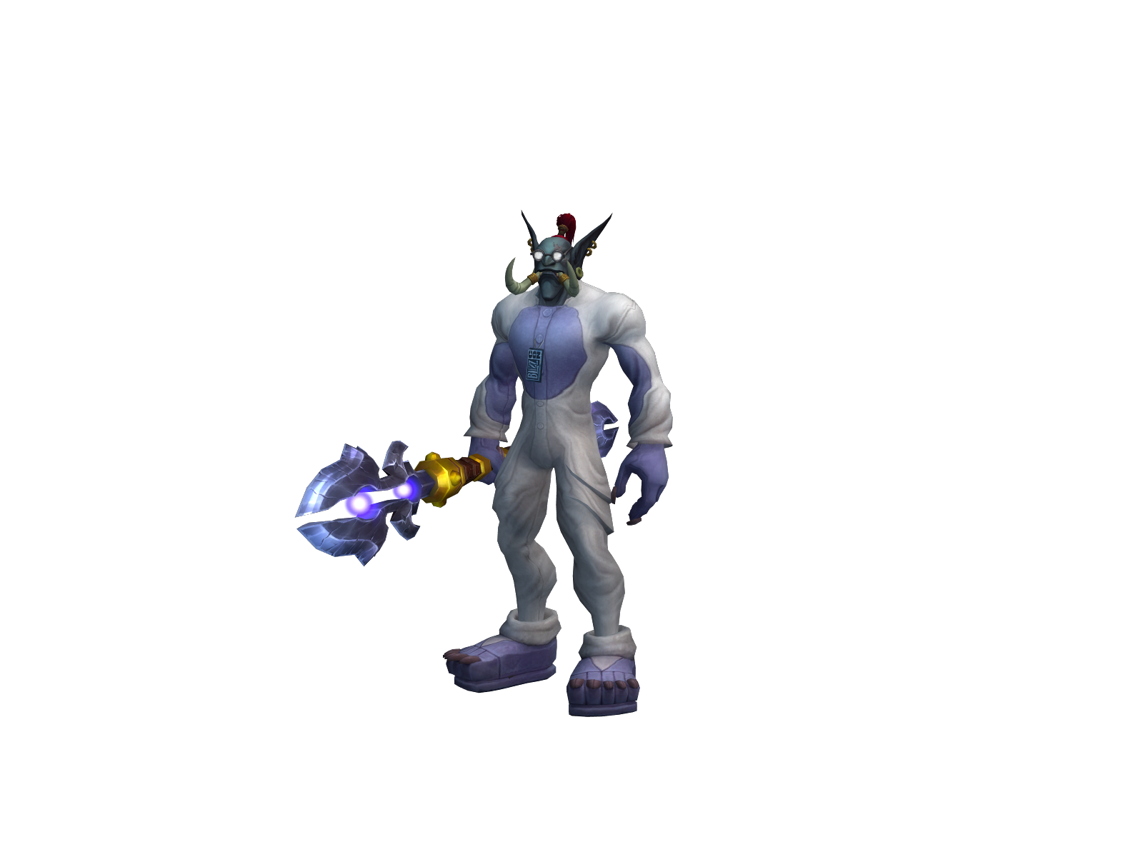 Comboßlows 3D character render