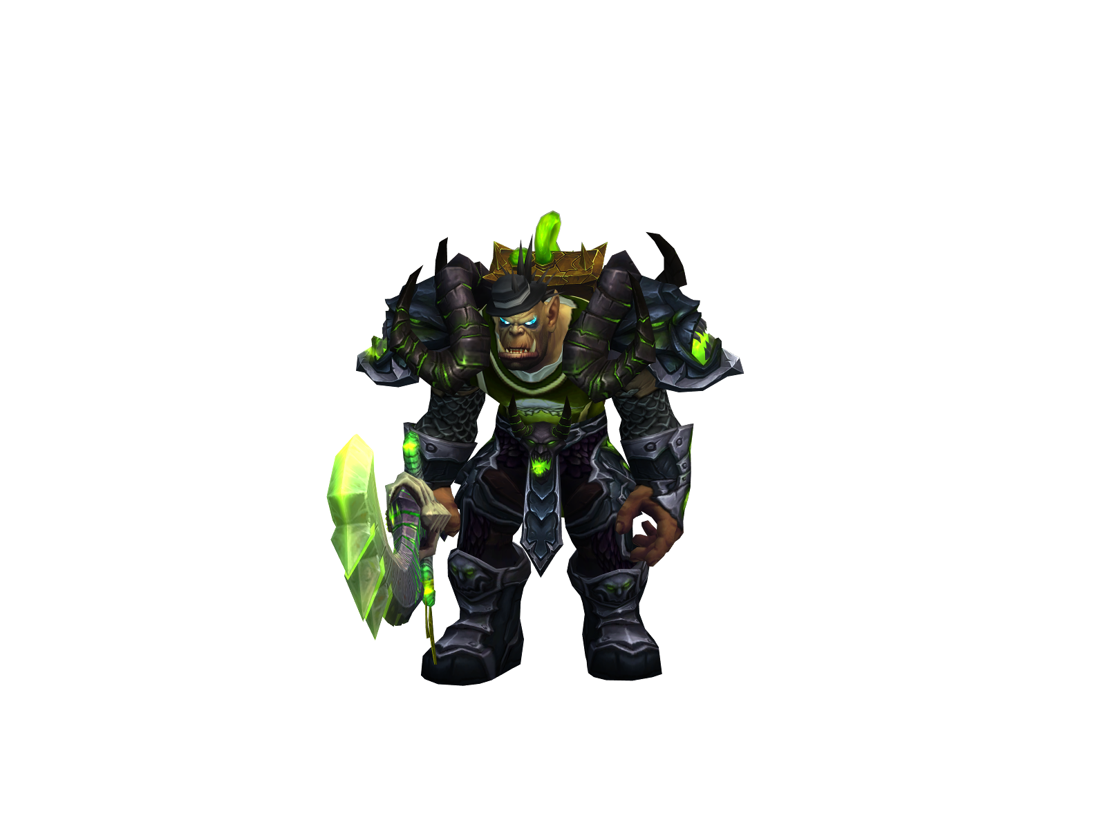Chednasty 3D character render