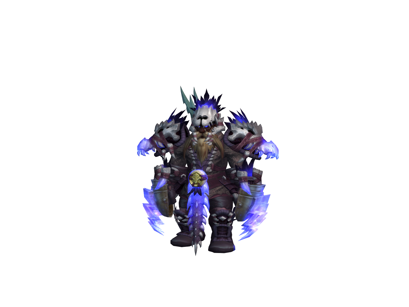 Pankey 3D character render