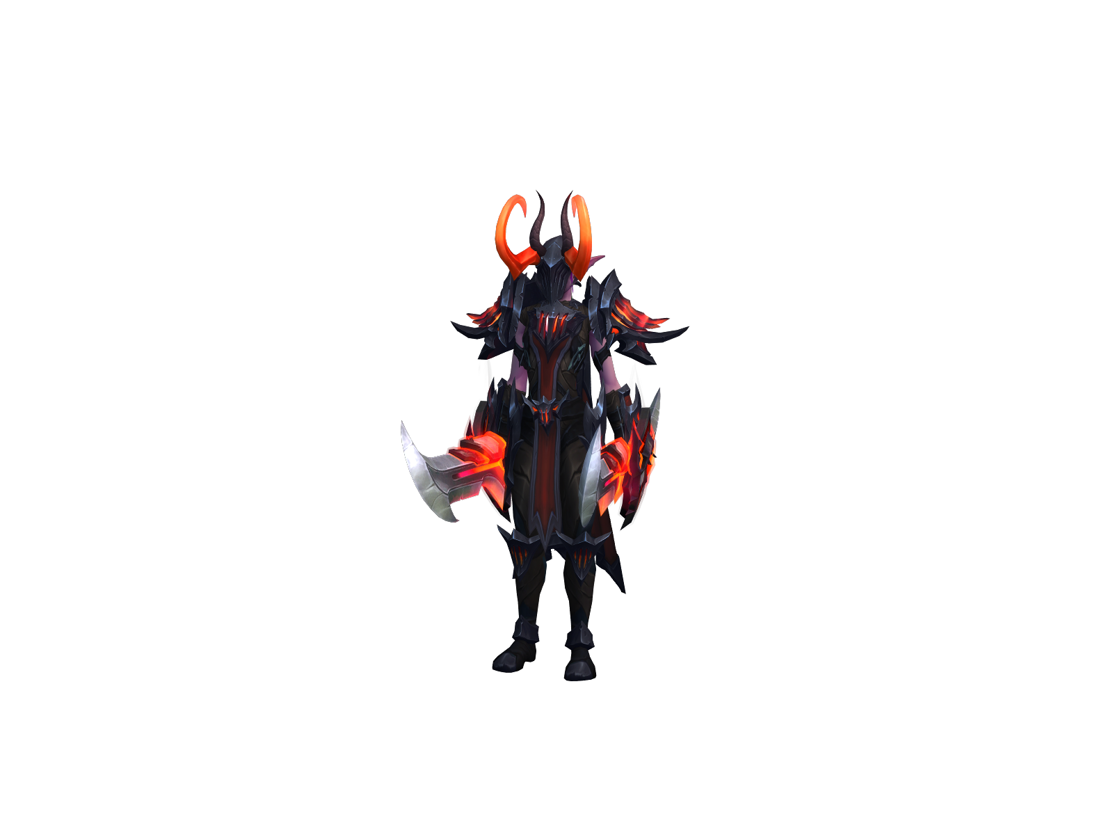 Demonshlop 3D character render
