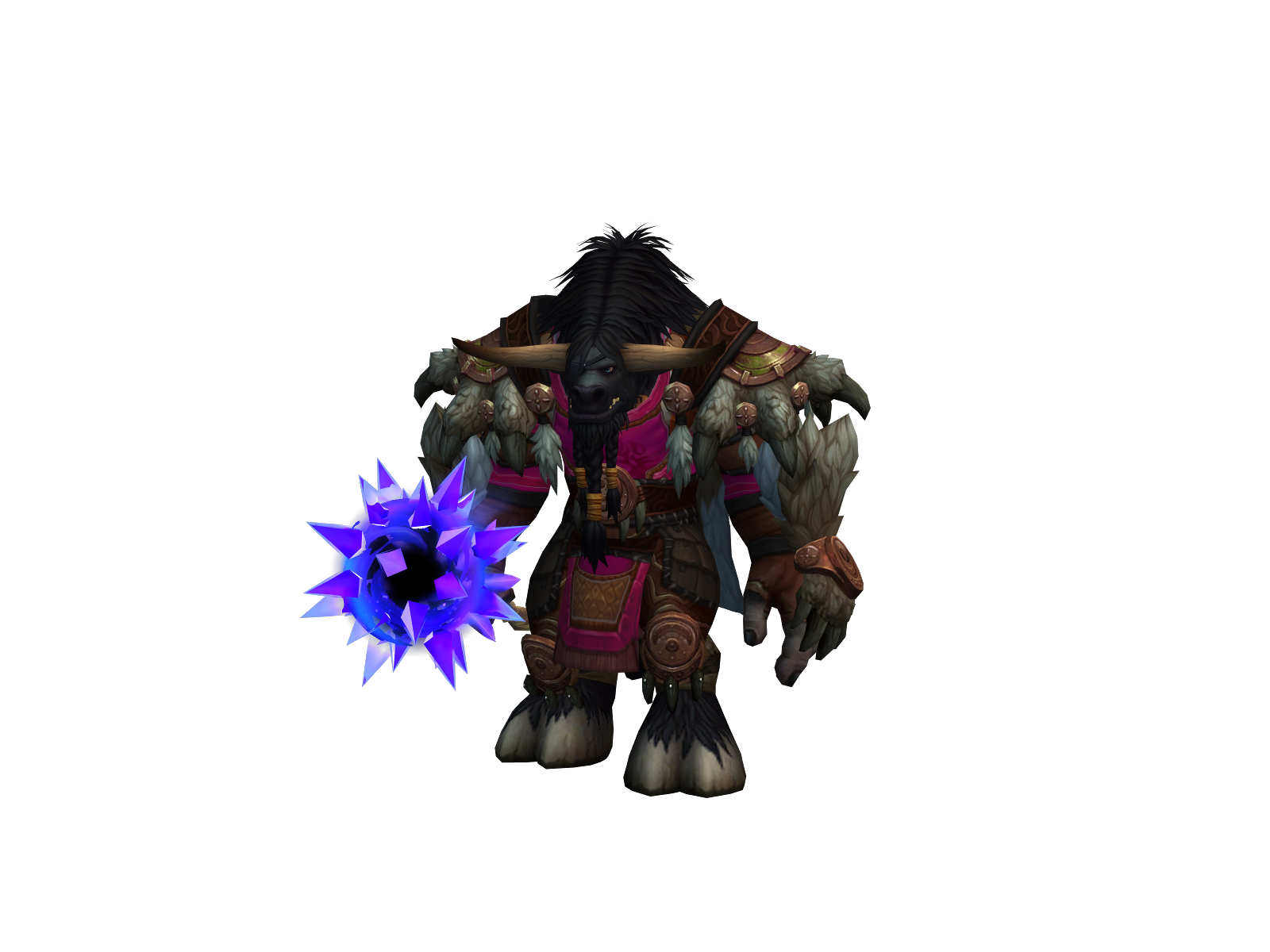 Bearuto 3D character render