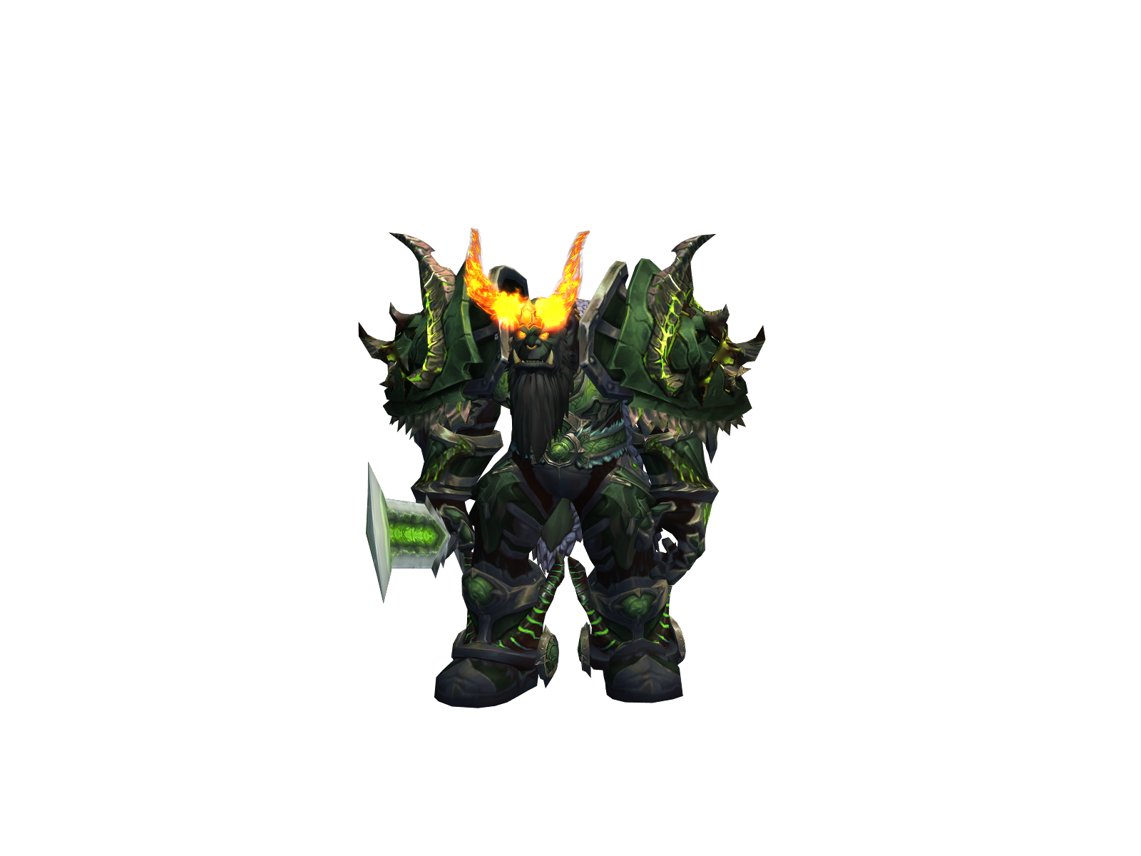 Çayn 3D character render