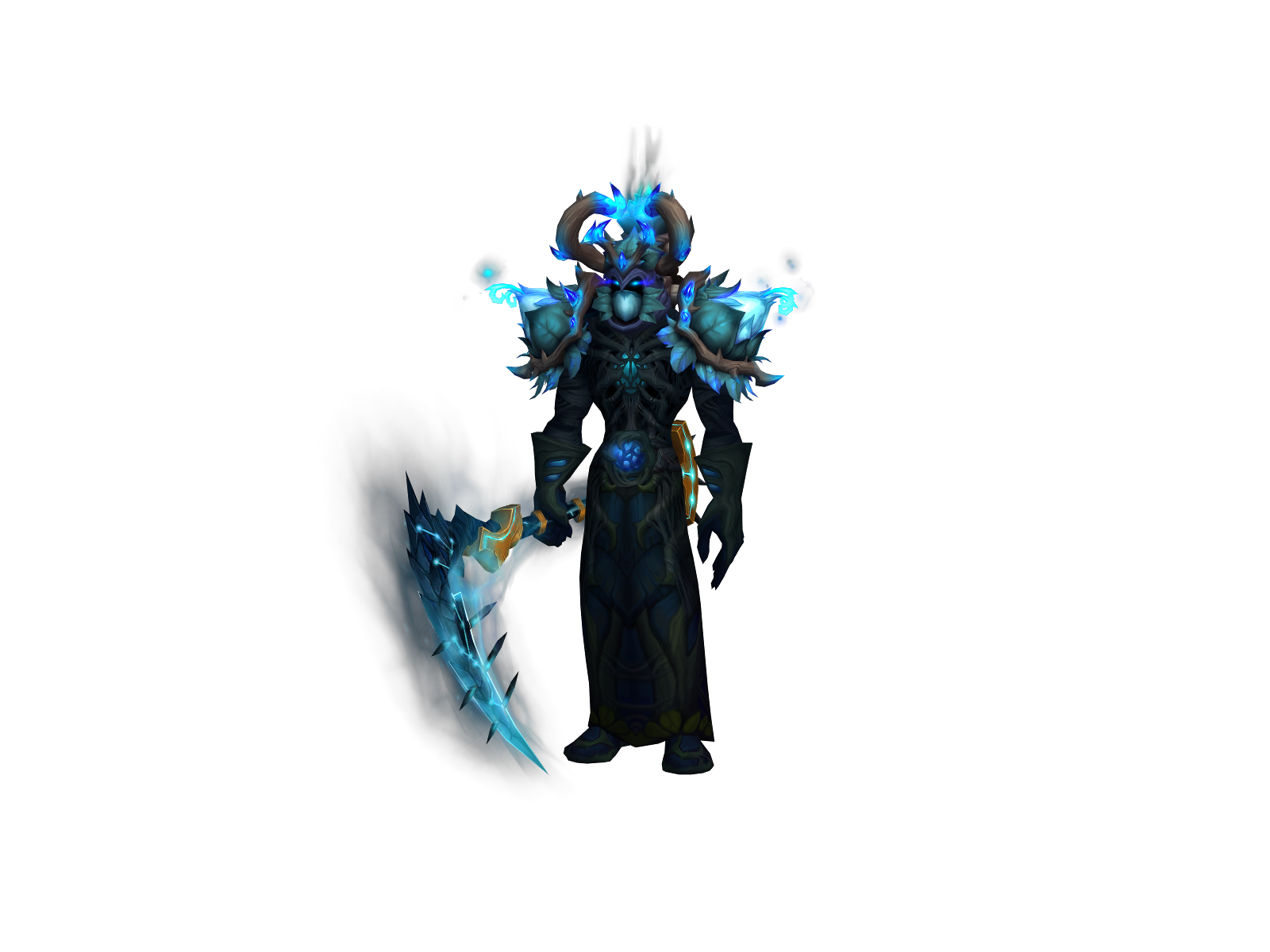 Druiderah 3D character render
