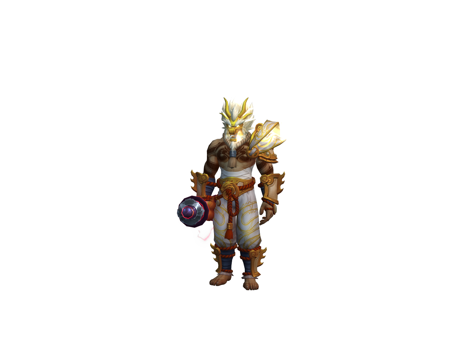 Ararunox 3D character render