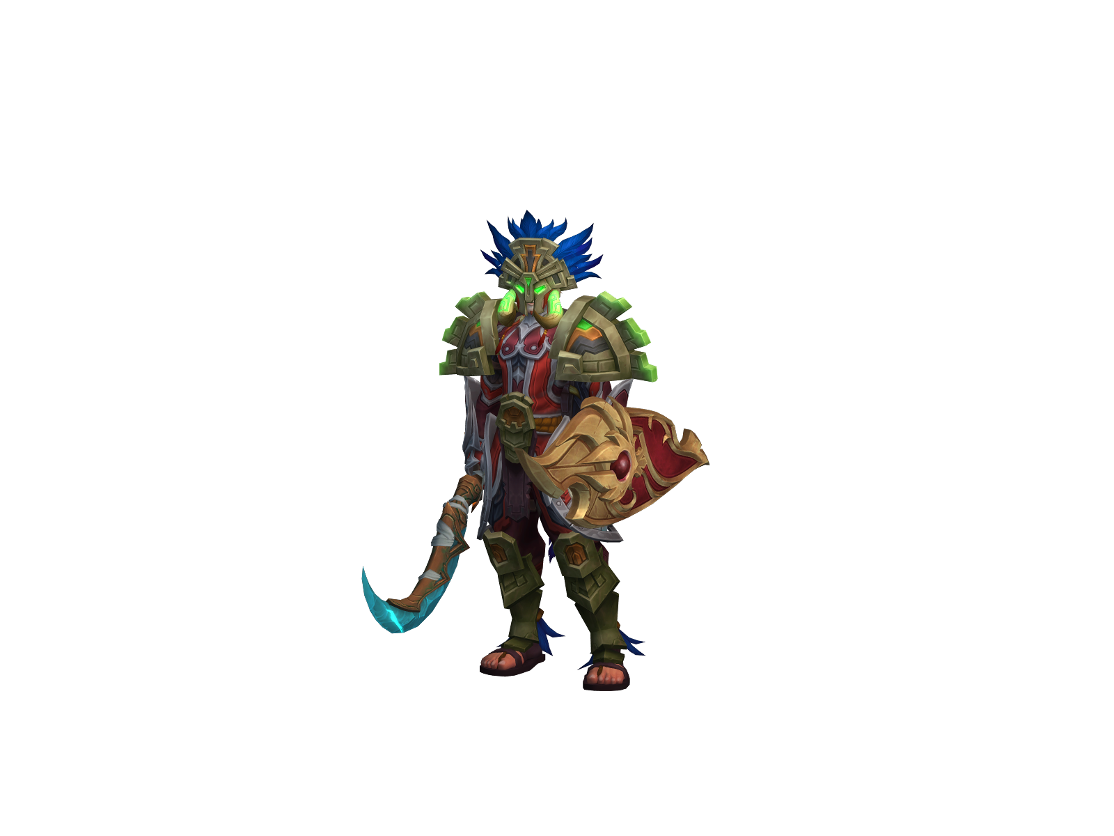 Ashets 3D character render