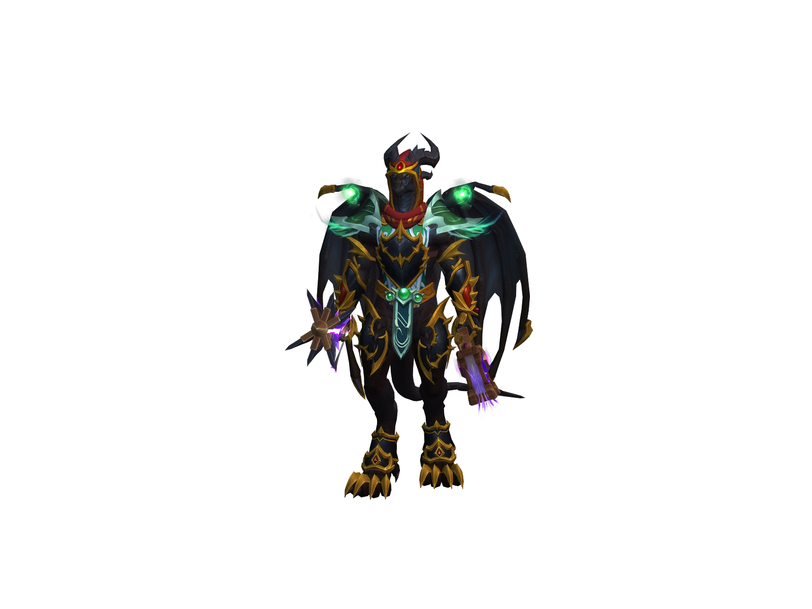 Razatath 3D character render
