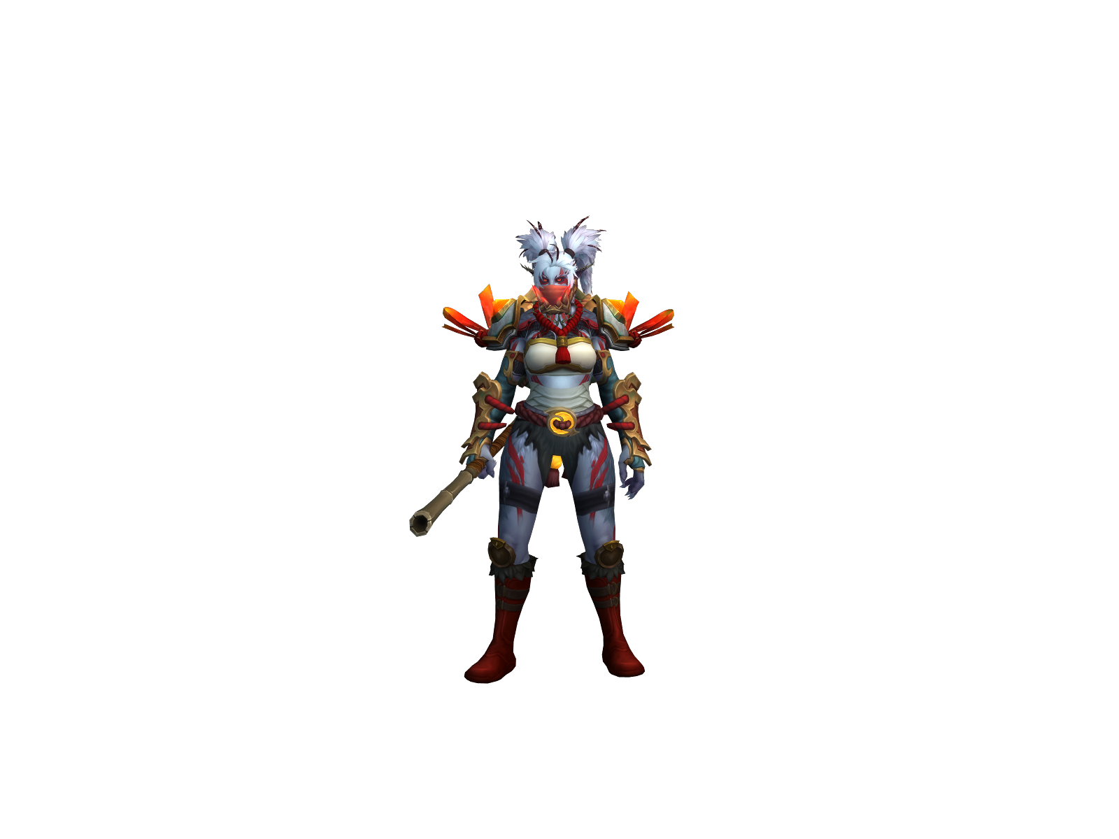 Cokewolf 3D character render