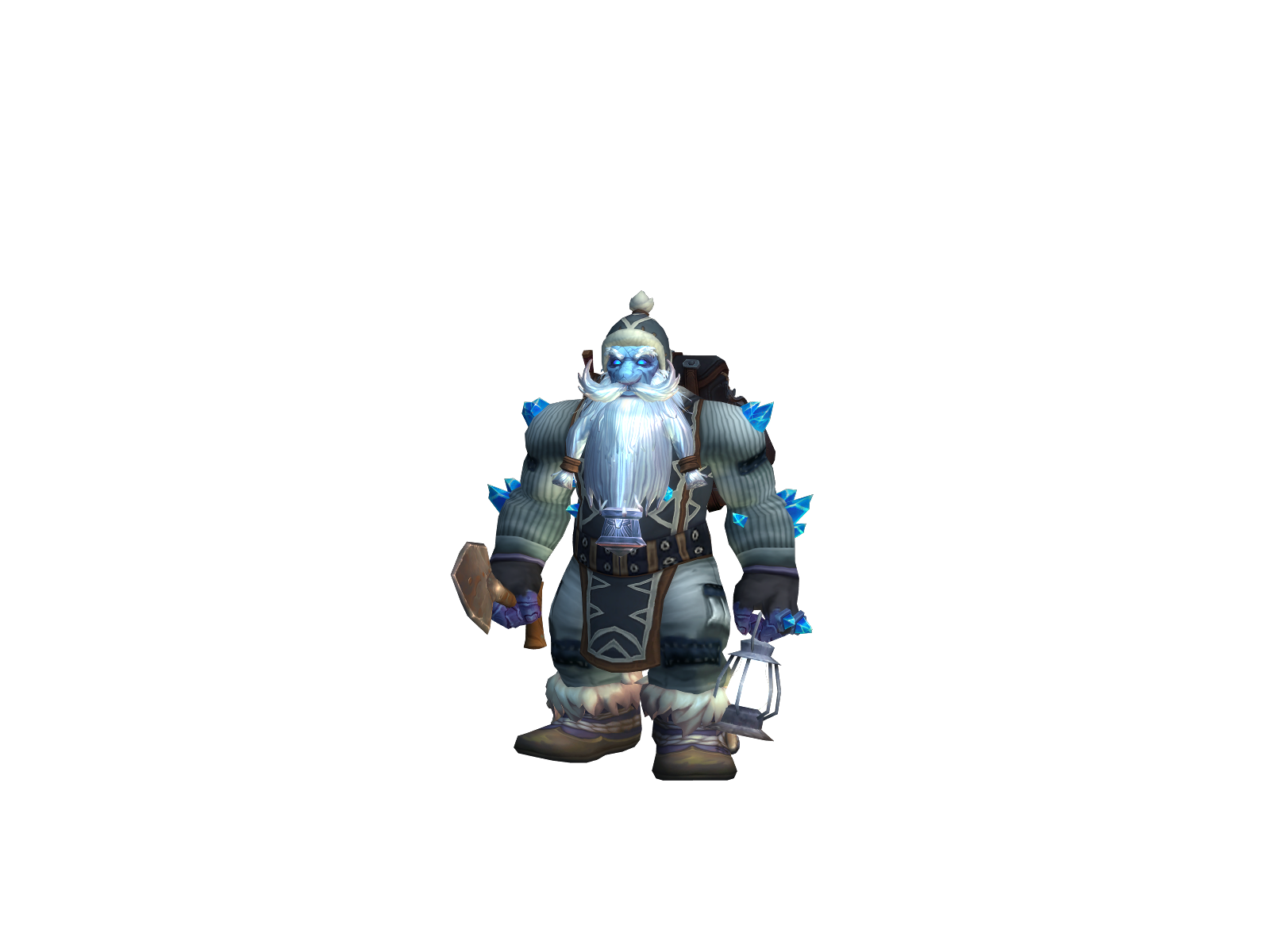 Koldrak 3D character render