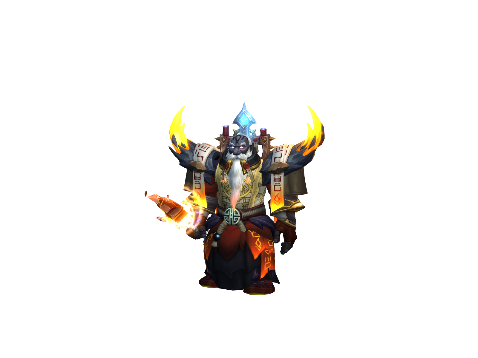 Hephiron 3D character render
