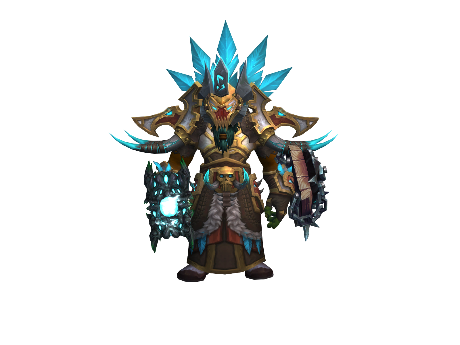 Gordackk 3D character render