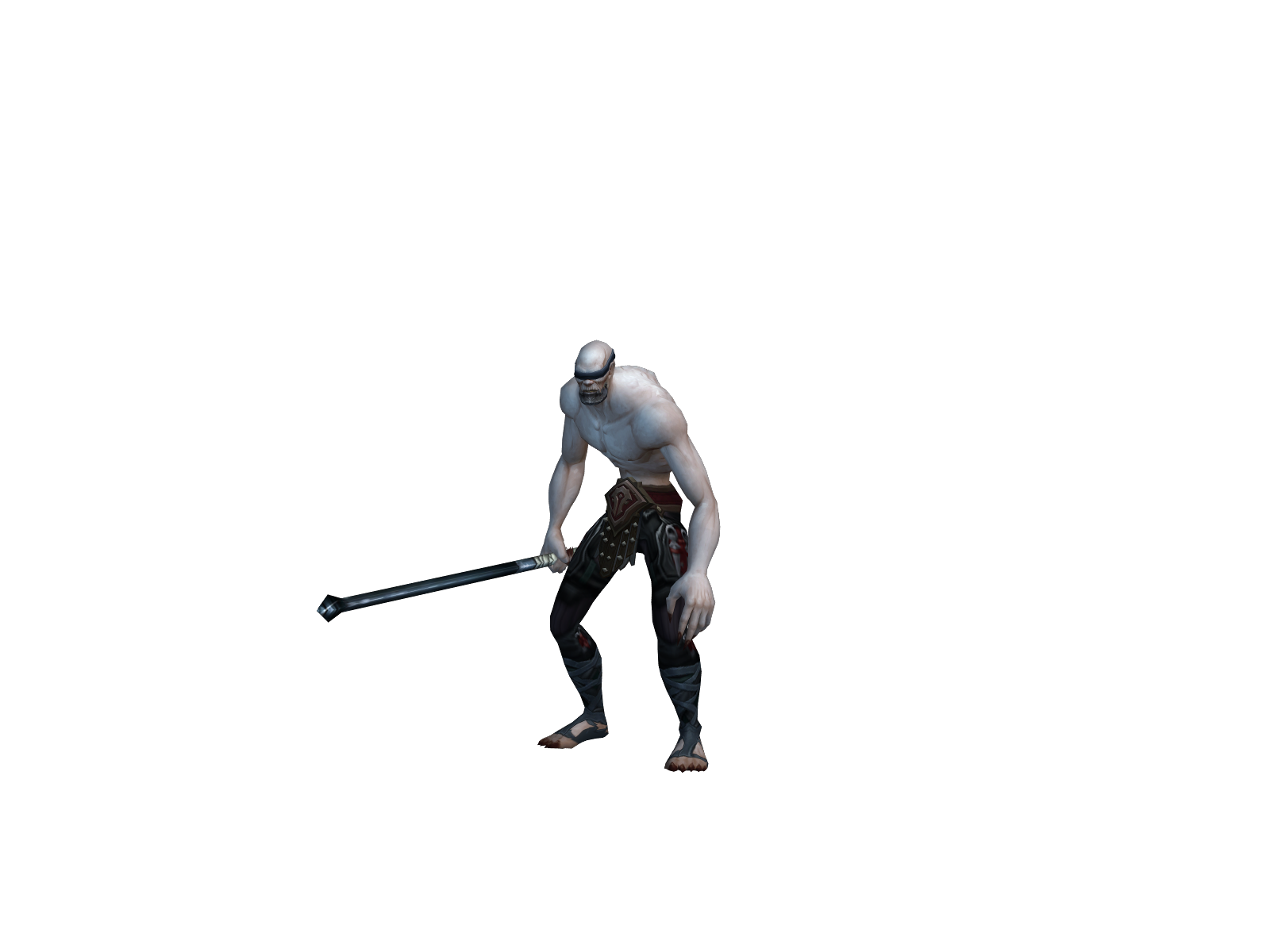 Tophermnk 3D character render