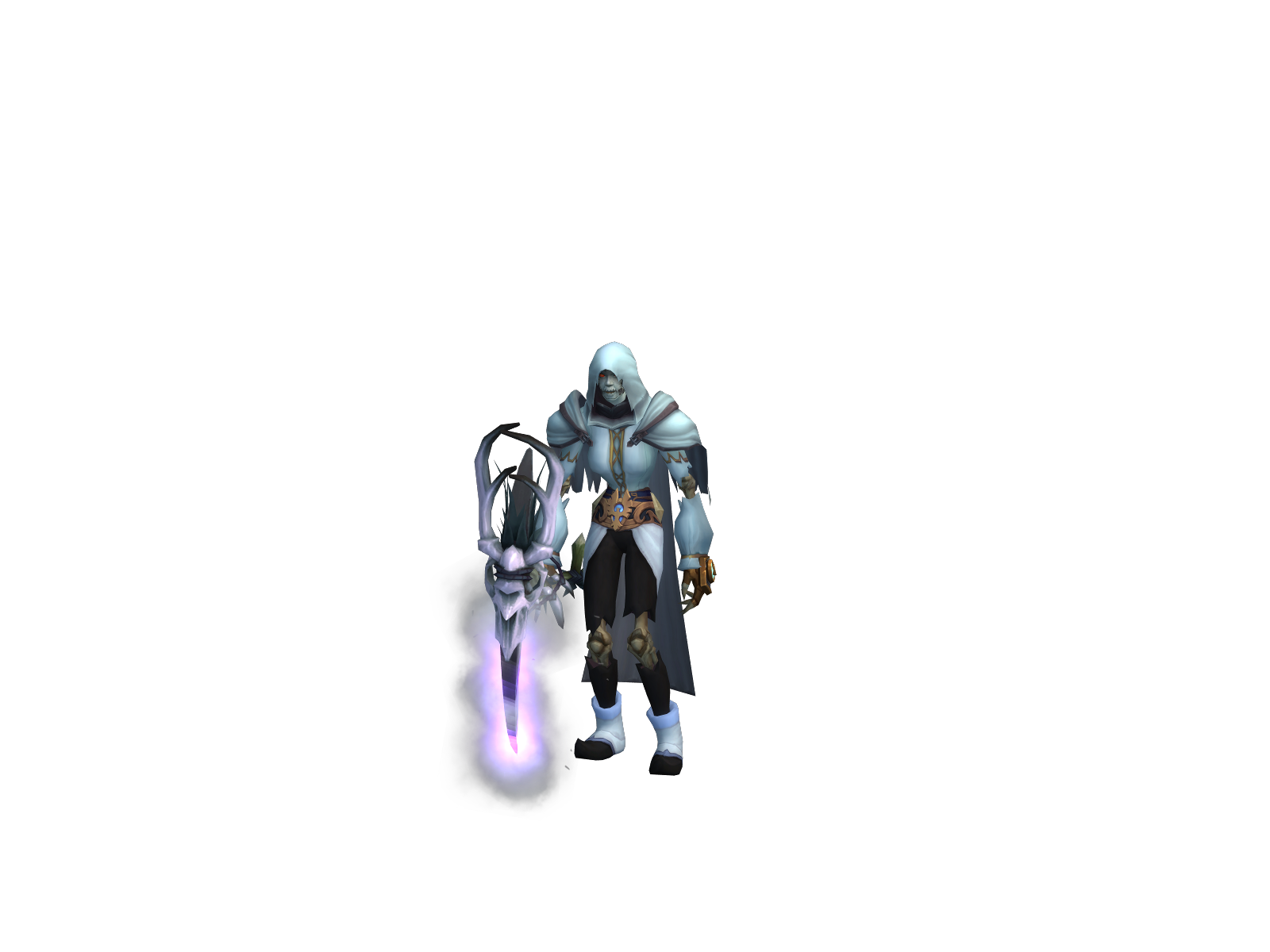 Highqt 3D character render