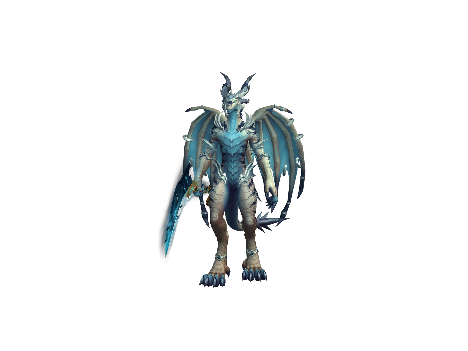 Poseidonia 3D character render