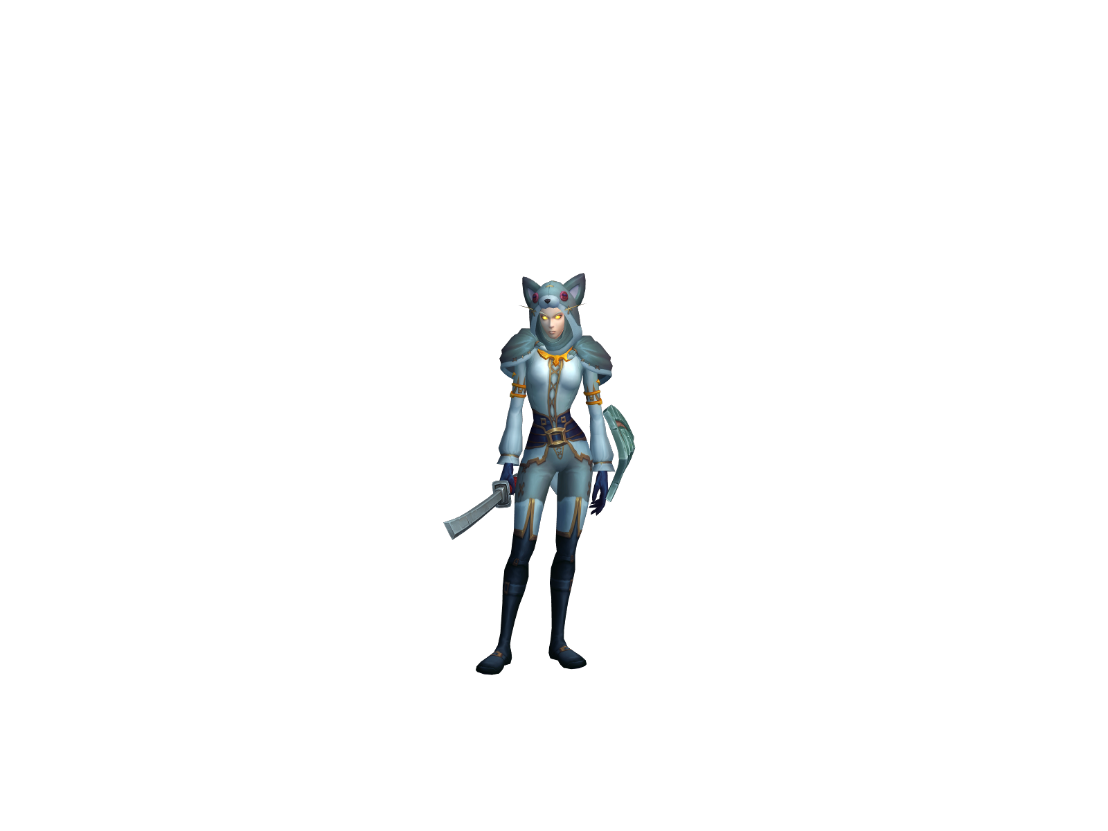 Drakèl 3D character render