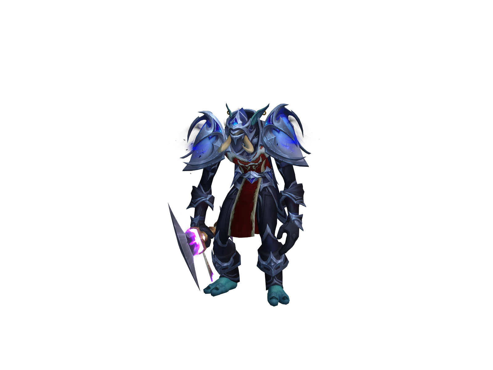 Omerpus 3D character render