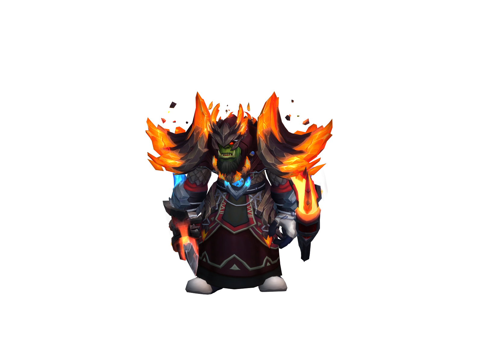 Ojarman 3D character render