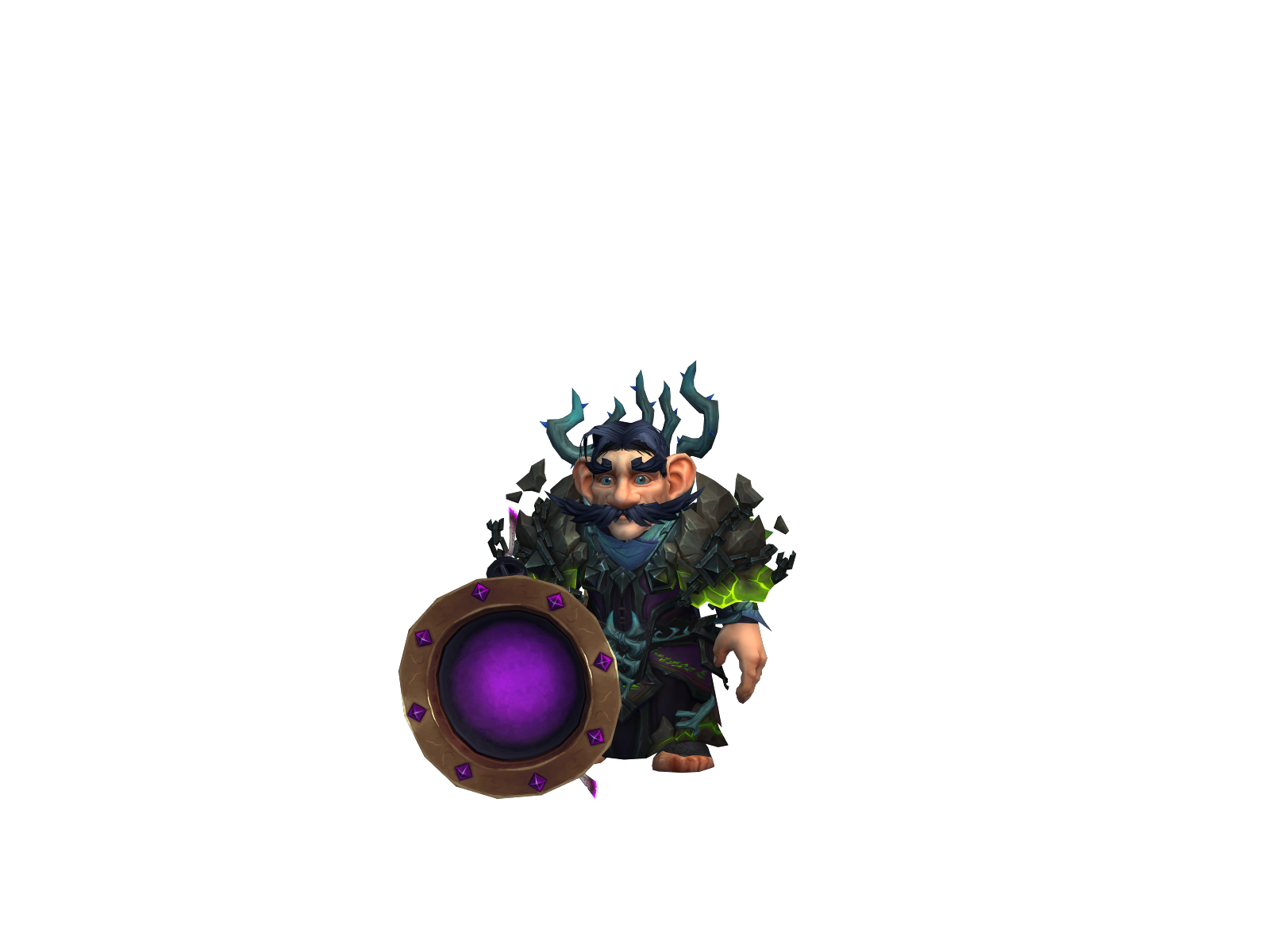 Nuttycarpet 3D character render