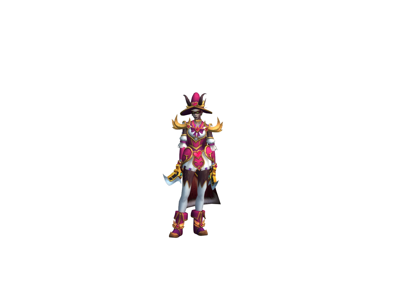 Ladiosaxd 3D character render