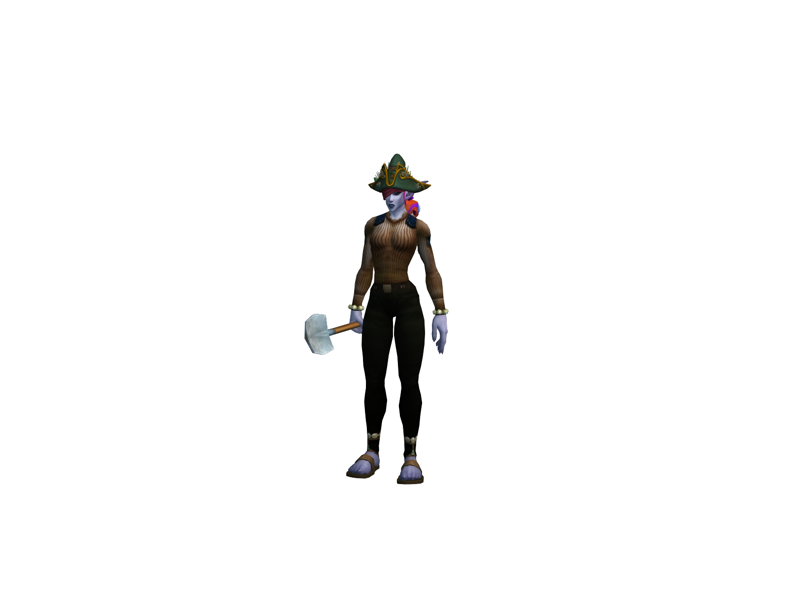 Czero 3D character render
