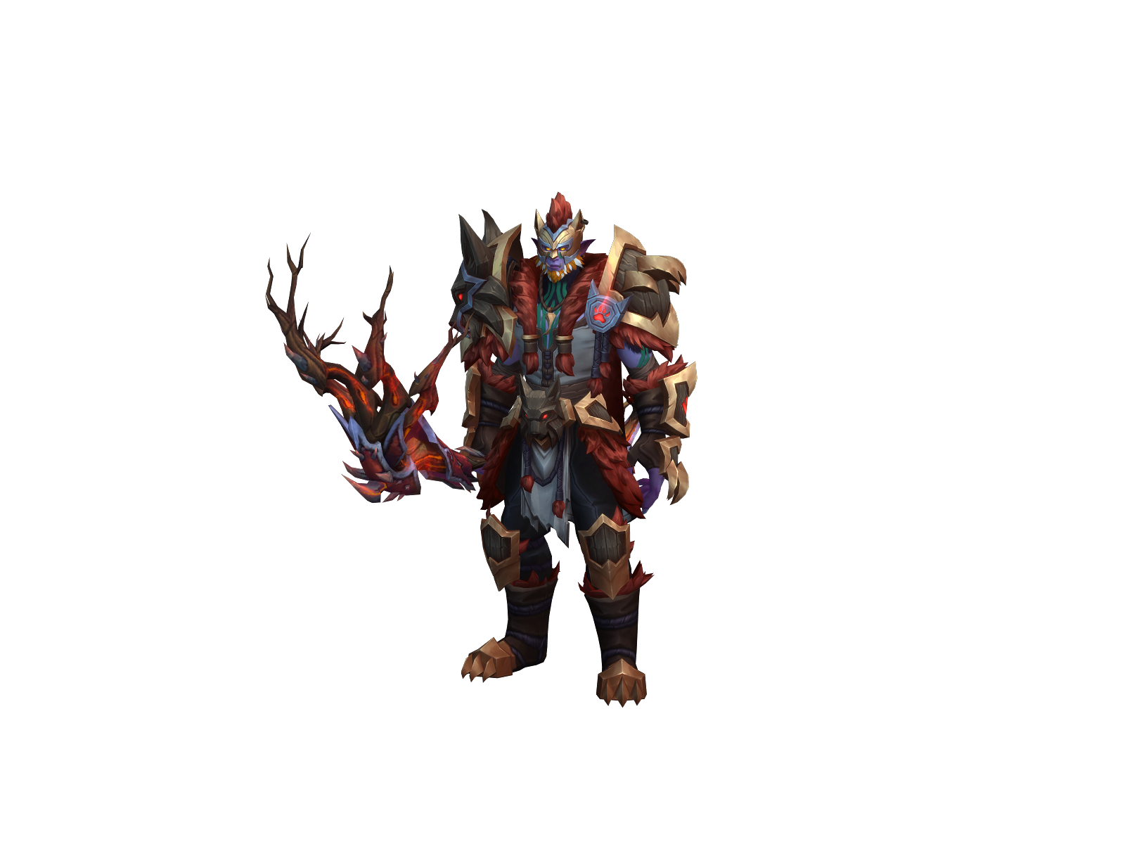 Grizzlynips 3D character render