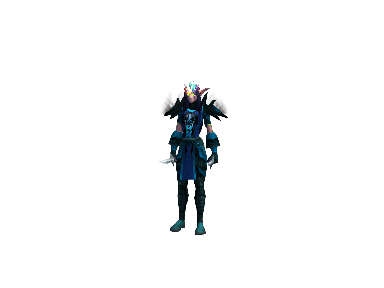 Clearblüesky 3D character render