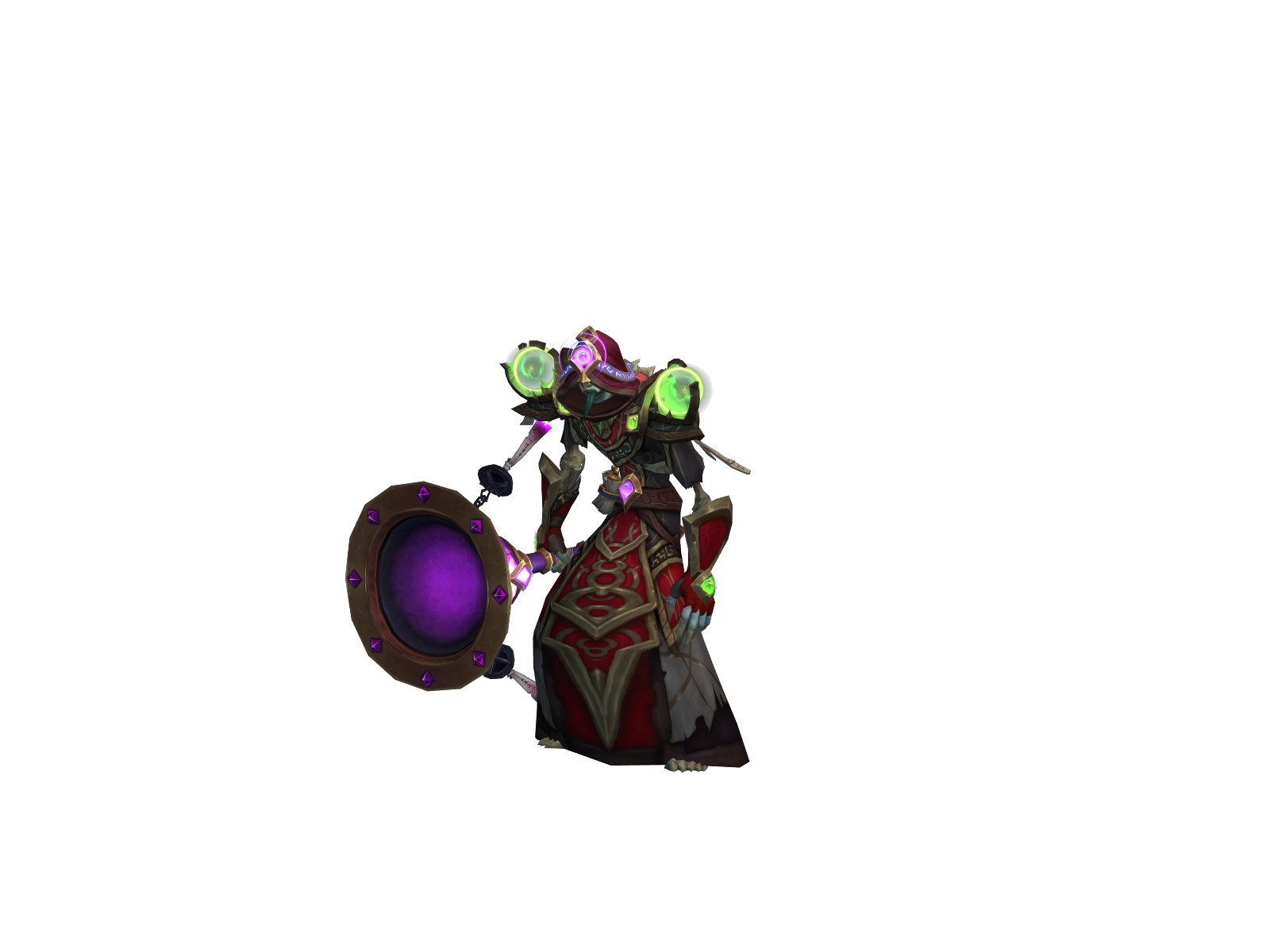 Skcud 3D character render