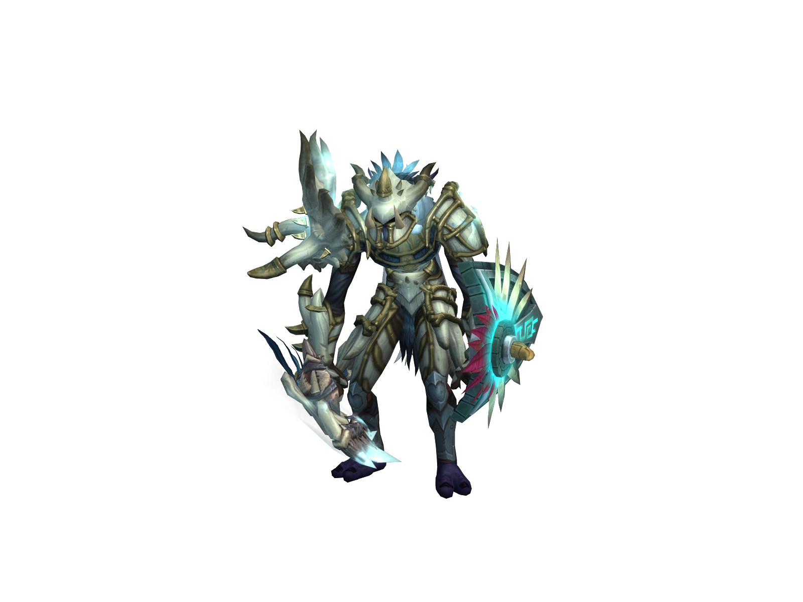 Cubeyah 3D character render