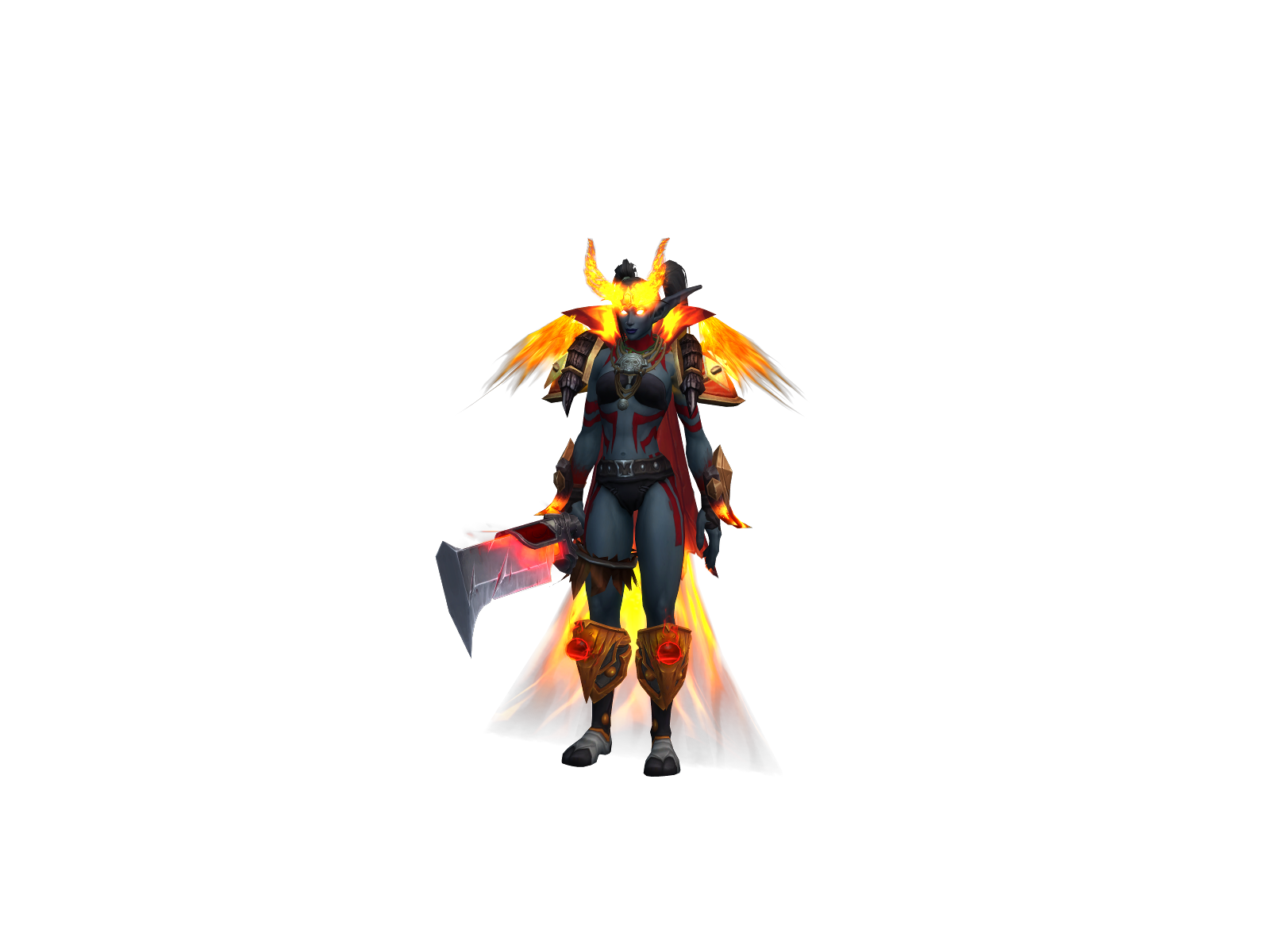 Rïvenñ 3D character render